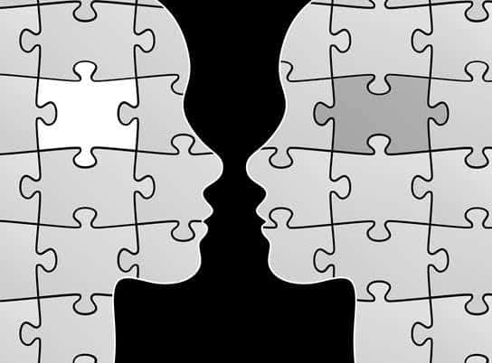 Theory of Mind, the ability to recognize that a person has beliefs, intentions, desires, and perspective differing from your own, is a component of empathy.